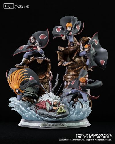 HQS NARUTO -火影忍者- 疾风伝 自来也 — 佩恩 自来也 最后的心跳