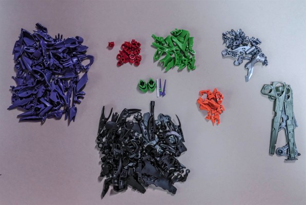 [EVA初號機DX帶運輸台套裝]初步開箱+說明書