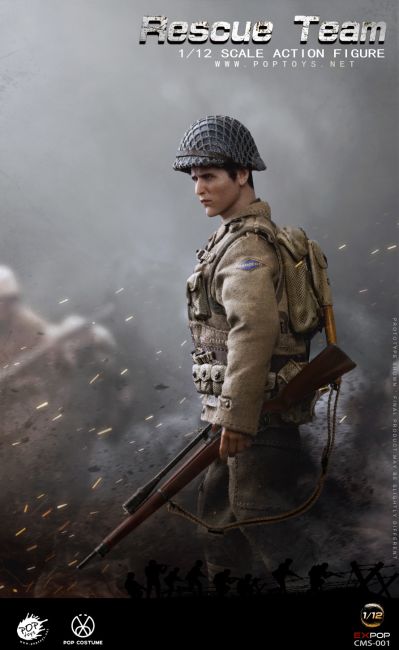 1/12经典电影系列 CMS001 二战美军营救小队 狙击手