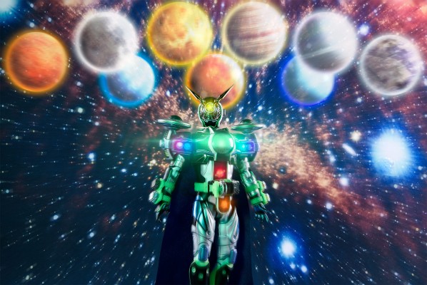 S.H.Figuarts 假面骑士：时王 假面骑士沃兹 银河终结形态 宇宙最强套装