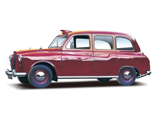 汽车模型系列 No.68 1/24 FX-4 伦敦 出租车 1968年款