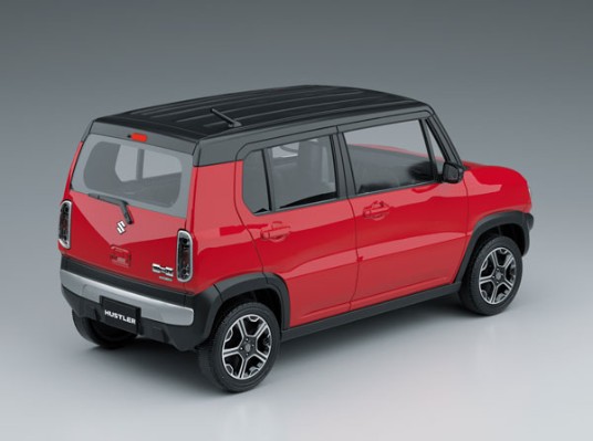 卡扣组合型套件 No.01A 铃木 Hustler (凤凰珍珠红)