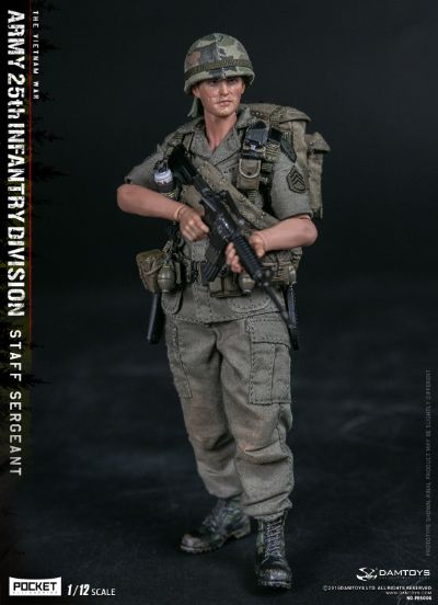 PES006 1/12 口袋精英系列 美国陆军25步兵师 上士