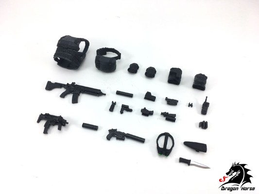 1/12 可动人偶使用 装备套装B