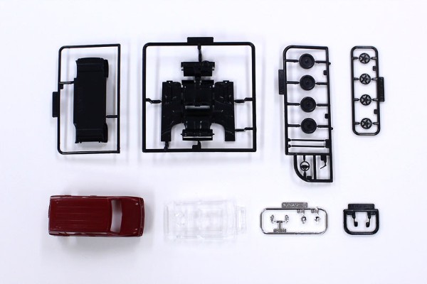 卡扣组合型套件 No.01A 铃木 Hustler (凤凰珍珠红)