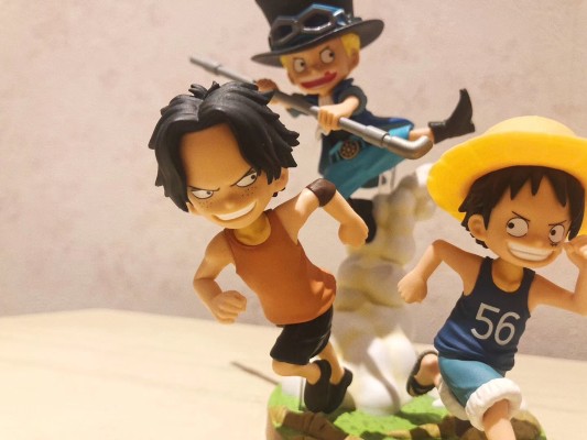 一番赏 海贼王 サボ&ポートガス・D・エース&モンキー･D･路飞 