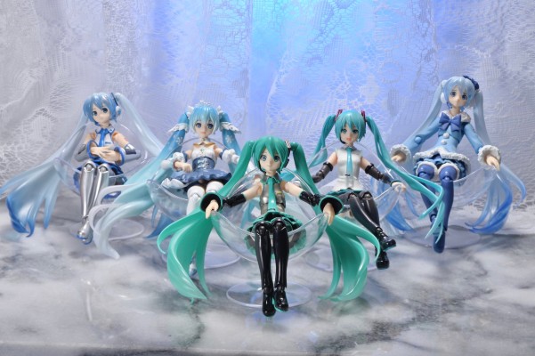 黏土人搭配 初音未来 -Project DIVA- X 初音未来 Raspberryism Co-de