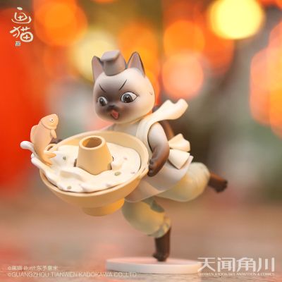 《画猫·雅宋》系列手办--勾栏瓦舍