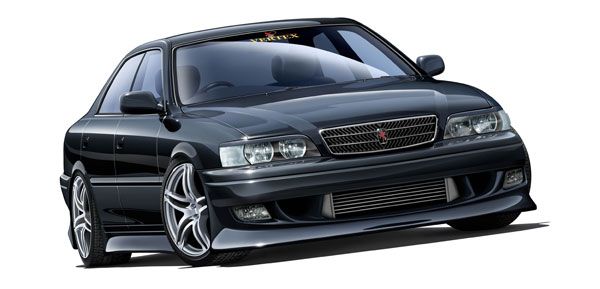 The Tuned Car No.10 丰田 VERTEX JZX100 Chaser Tourer V '98 
