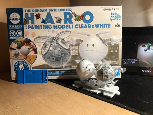 Haropla 高达创形者 哈罗 Clear and White 