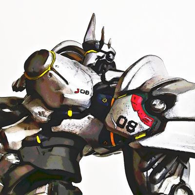 粘土人#1294 守望先锋 莱因哈特