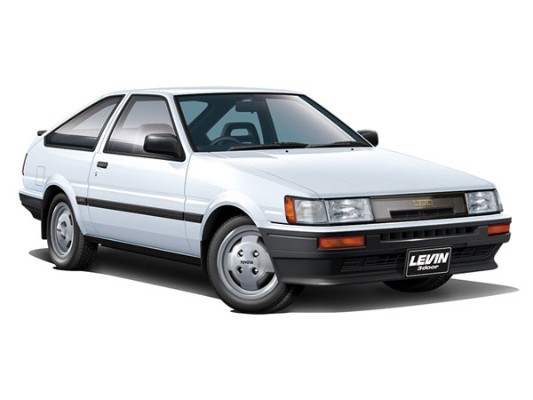 The Model Car No.85 1/24 丰田 AE85 卡罗拉 Levin 1500SR ’85 