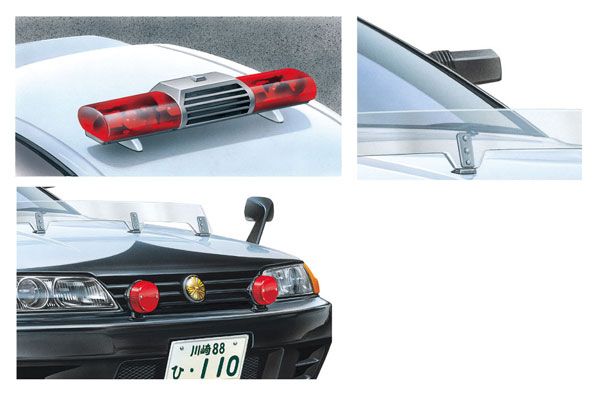 1/24 改装零件 No.97 1/24 巡逻车 B