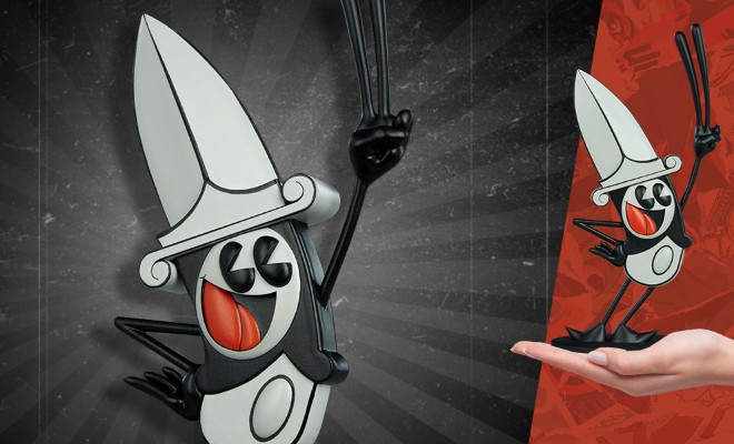 700106 12寸 涂鸦风画师 格雷格·西姆金斯- 创意摆件Stabby