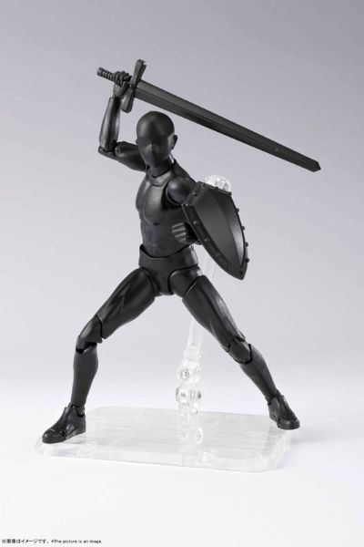 S.H.Figuarts 男性素体 DX SET 2 纯黑Ver.