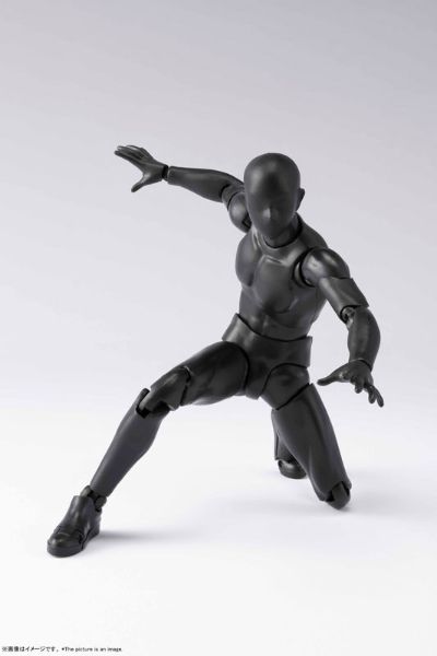 S.H.Figuarts 男性素体 DX SET 2 纯黑Ver.