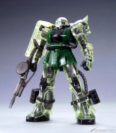 MG 机动战士高达 MS-06F扎古II Clear Color Ver. 