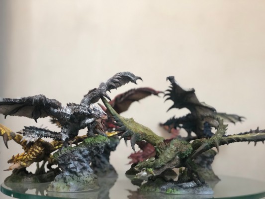 CAPCOM FIGURE BUILDERクリエイターズモデル 怪物猎人 雌火龙 Sakura 