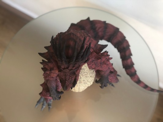 怪物猎人15周年纪念 巨大软胶系列 老山龙