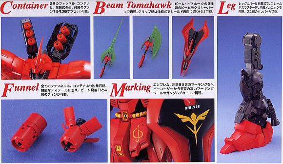 MG #29 机动战士高达 逆袭的夏亚 MSN-04 沙扎比