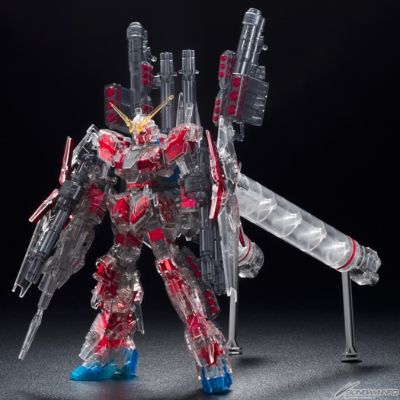 HGUC 机动战士高达UC RX-0 全装甲独角兽高达 Red Coated frame/Mechanical Clear ver. 