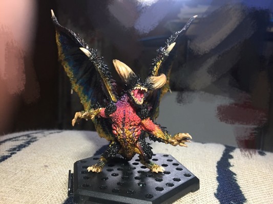 怪物猎人15周年 怪物猎人:世界 灭尽龙 高分辨率精细头雕