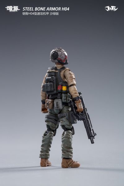 钢骨H04型速攻机甲 沙绿版