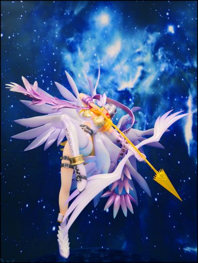 Precious G.E.M. 数码暴龙大冒险 天女兽 Holy Arrow ver.  付发光底座