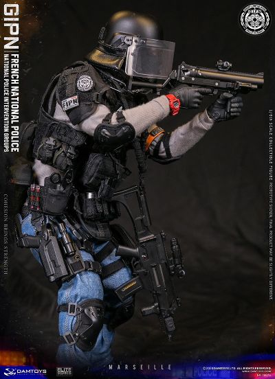 78076 1/6 GIPN 法国国家警察干预队 马赛