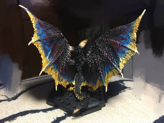 怪物猎人15周年 怪物猎人:世界 灭尽龙 高分辨率精细头雕