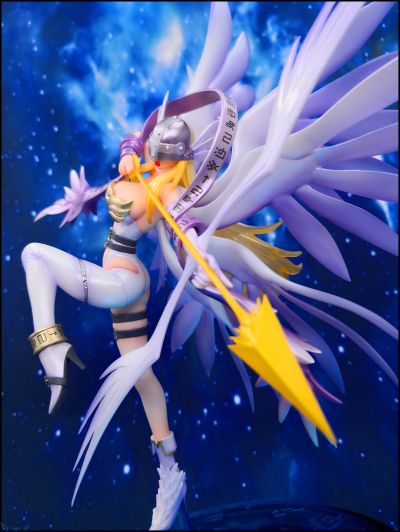 Precious G.E.M. 数码暴龙大冒险 天女兽 Holy Arrow ver.  付发光底座