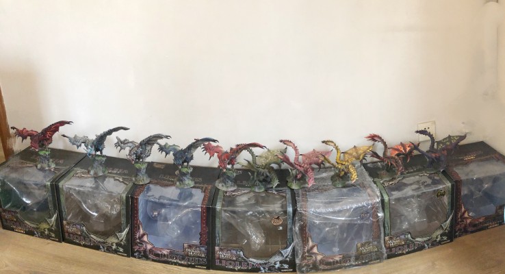 CAPCOM FIGURE BUILDERクリエイターズモデル 怪物猎人 雌火龙 Gold 