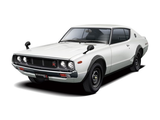 The Model Car系列 No.15 1/24  日产 KPGC110 Skyline HT2000GT-R '73