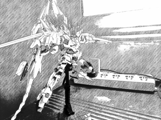 HGUC 1/144 机动战士高达UC RX-0 完美独角兽高达（毁灭模式）