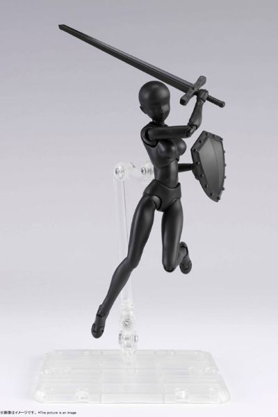 S.H.Figuarts 女性素体 DX SET 2 纯黑 Ver.