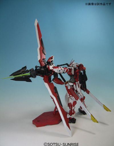 MG 1/100 机动战士高达SEED VS ASTRAY  MBF-P02KAI 异端高达红色机改