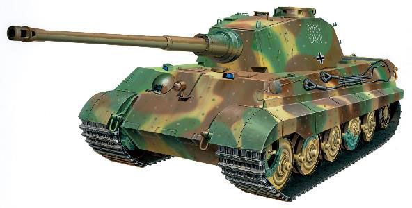 RemoCon Plastic Model No.05 德国 虎王重型坦克