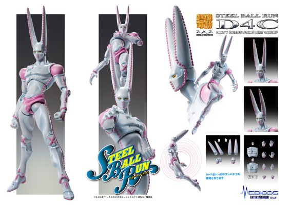超像可动 JOJO的奇妙冒险 第七部 飙马野郎 恶行易施
