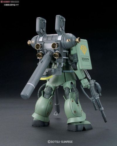HGGT 1/144 机动战士高达 雷霆宙域  MS-06 扎古 II ＆Big Gun（高达雷霆宙域版）
