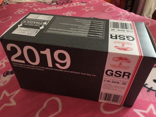 1/18 GOODSMILE RACING & TYPE-MOON RACING 2019 SPA24H 测试会Ver. GSC限定版