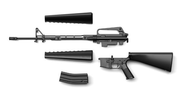 小军械库 LADF06 少女前线 M16A1