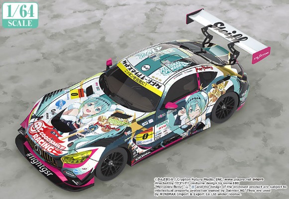 1/64 GOODSMILE 初音未來 AMG 2018 SUPER GT ver.