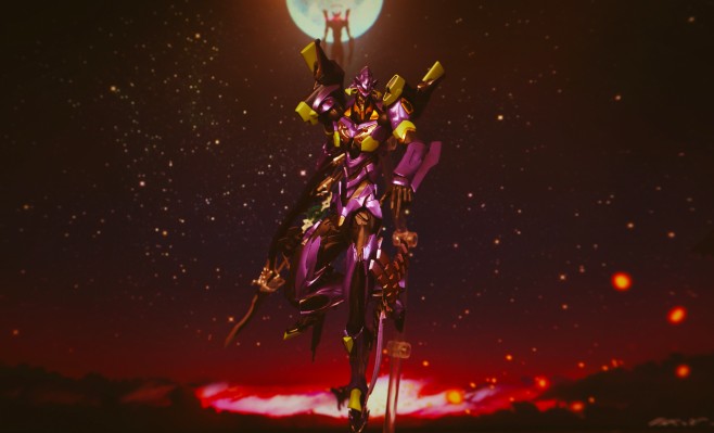 转轮科技 Evangelion Evolution 新世纪福音战士 ANIMA 初号机 刀野薙Ver.