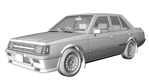 1/24 三菱 Lancer EX 1800GSR Turbo(Inter Cooler) 