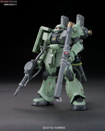 HGGT 1/144 机动战士高达 雷霆宙域  MS-06 扎古 II ＆Big Gun（高达雷霆宙域版）