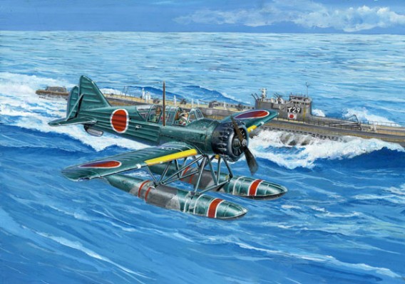 1/72 C系列 No.40 空技厂 零式小型水上飞机 