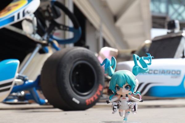 粘土人 #414 良笑赛车&VOCALOID 初音未来 赛车2014