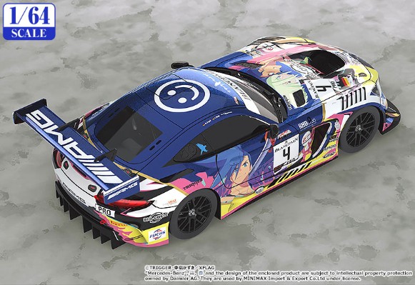 1/64 梅赛德斯-AMG Team Black Falcon 2019 SPA24H ver.