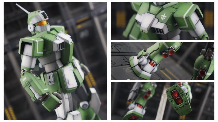 MG 1/100  MSV RGM-79SC 吉姆狙击特装型