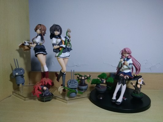 舰队Collection -舰娘- 秋月&长10cm砲ちゃん 